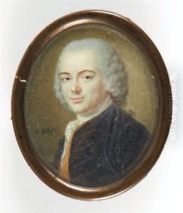 Portrait De Jeune Homme A L'habit Bleu