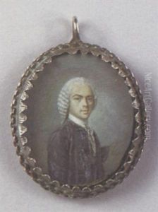 Portrait D'homme En Habit Gris by Jean Daniel Welper