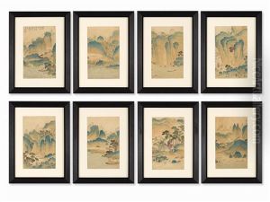 8 Landscape Paintings 8 Landscape Paintings
