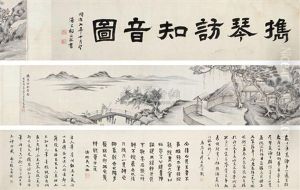 Landscape And Calligraphy Landscape And Calligraphy
