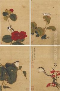 Flowers And Birds In The Style Of Song Court (album W/8 Leaves) by Wen Shu