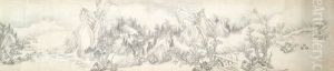 Winterliche Flusslandschaft Winterliche Flusslandschaft
