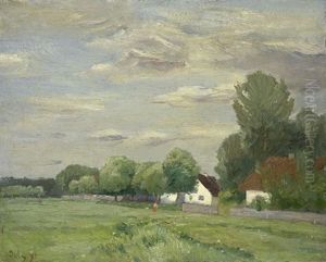 Dorf Im Sommer by Sion Longley Wenban