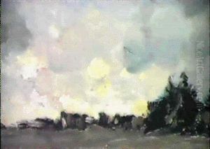 Landschaft Im Wurmtal Bei Munchen by Sion Longley Wenban