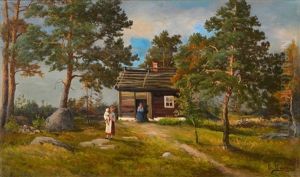 Cottage People by Ernst Wendelin