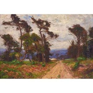Untitled (landscape) by William Wendt