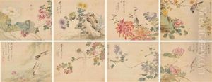 Flowers And Birds by Weng Luo