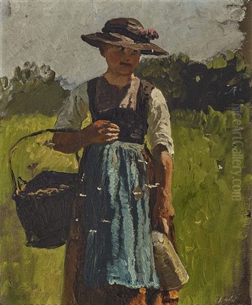 Peasant Girl - view 1