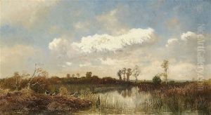 Weite Moorlandschaft by Josef Wenglein