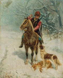 Cossack by Karl Gottlieb Wenig