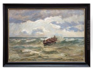 Life Boat In The Breakers