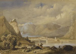 Riva, Lake Garda by William Brockedon