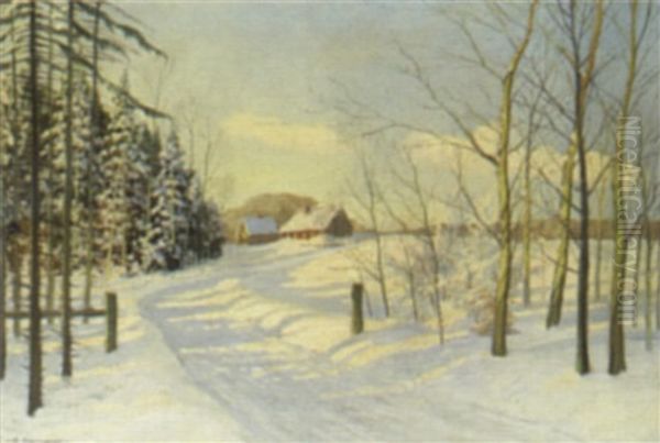 Snowy Landscape - view 1