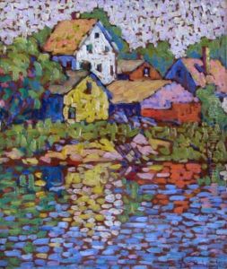Waterfront Village by Eleanor Brockenbrough