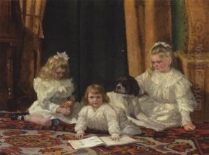 Sostrene Kirsten, Mette Og Karen by Carl Christian Ferdinand Wentorf