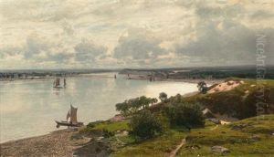 At The Courland Spit by Julius Wentscher