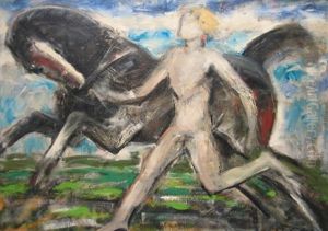 Horse by Julius Wentscher