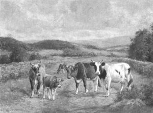 The Cows' Return Home by Daniel F. Wentworth