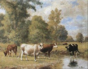 The Meadow Brook by Daniel F. Wentworth