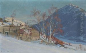 Tidlig Vinter by Nils Gustav Wentzel