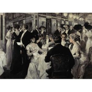 An Elegant Soiree by Albert Beck Wenzell