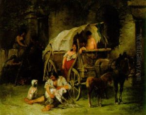 Rast Des Zigeuners by Adolf Werbel