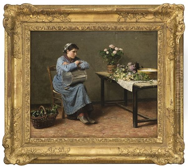 Woman In Interior - view 1