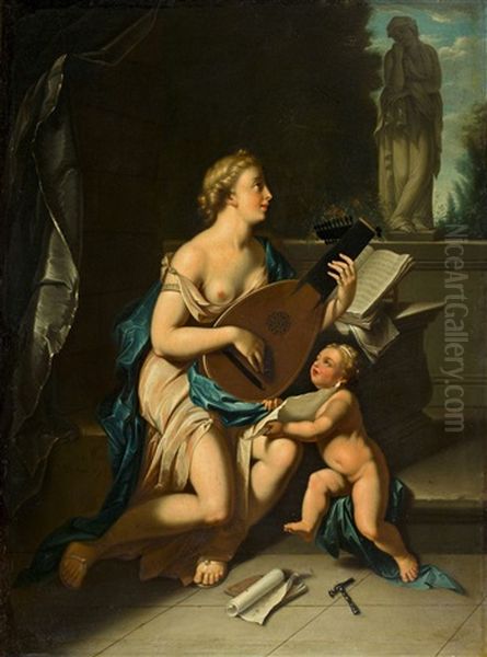 The Lute Player - Allegory Of Music - view 1