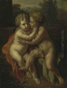 The Infant Christ With Saint John The Baptist