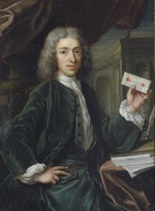 Portrait Of A Gentleman In A Green Suit