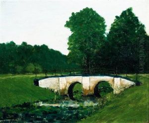 Witte Brug by Hendrik Nicolaas Werkman