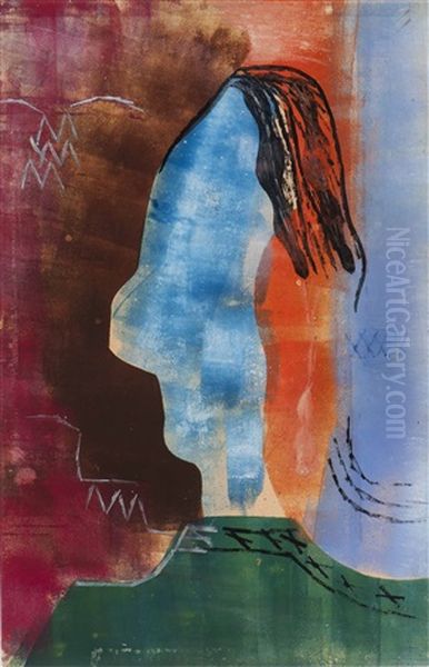 Woman's Head - view 1
