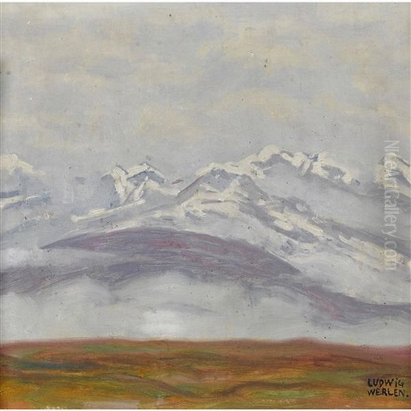 Blick Auf Die Alpen Im Herbst - view 1