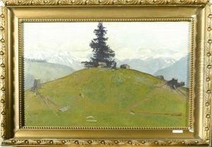 Bewaldete Berglandschaft Bewaldete Berglandschaft