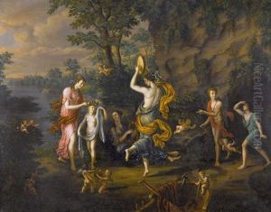 Allegorie Des Fruhlings by Joseph Werner the Younger