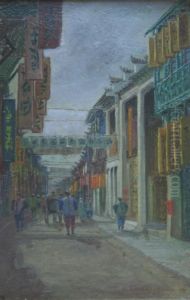 A Street Scene A Street Scene