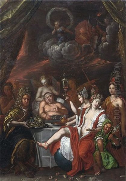 Allegorisches Bacchanal - view 1