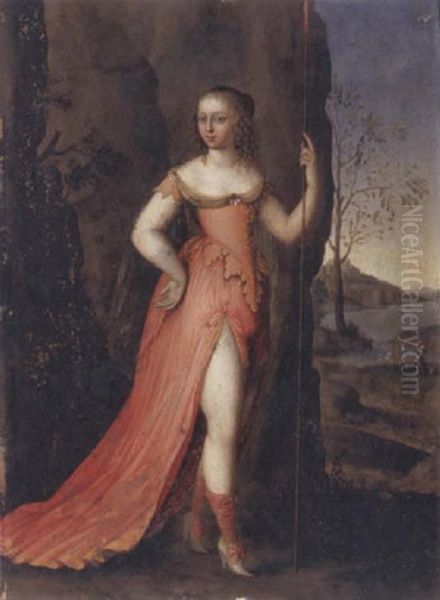 Portrait Of A Lady As Diana - view 1