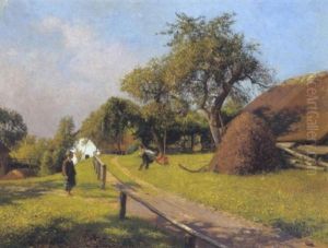 Obstsegen, Motive Aus Gleichenberg In Der Steiermark by Adolf Werner