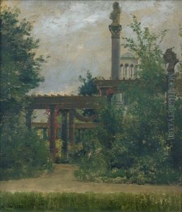 Im Garten Der Wannsee-villa Des Kunstlers