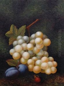 Still Life Of Fruit (+ Still Life Of Fruit; Pair) by Carl Friedrich Heinrich Werner