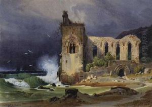 Ruine D'une Eglise Sur La Cote De Sicile