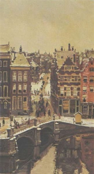 Amsterdam Im Schnee - view 1