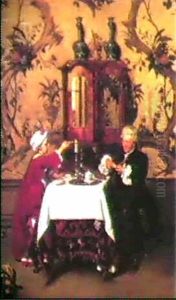 The After Dinner Pipe by Fritz (Alexander Friedrich) Werner
