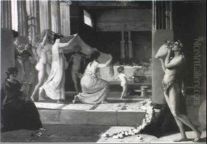 Roman Dancing Girls by Gotthard Werner