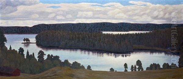Paysage De Lac En Suede - view 1