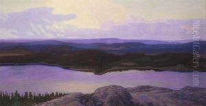 Gryning Over Varmland by Hilding Werner