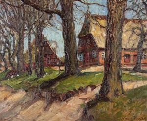 Holsteinisches Bauernhaus by Max Werner