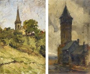 Zwei Studien Aus Dem Frankfurter Raum (2 Works) by Reinhold Werner