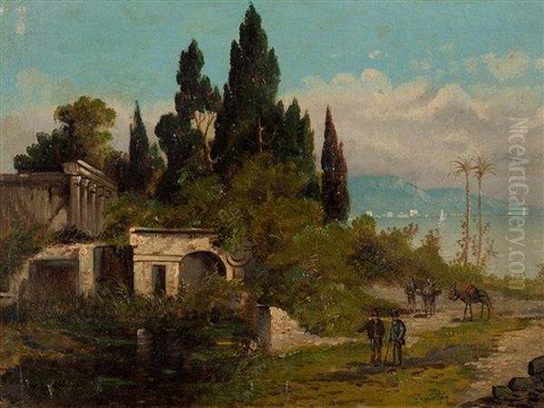 At Lake Garda - view 1
